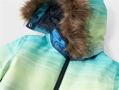 Name It flyverdragt blå grøn regnbue